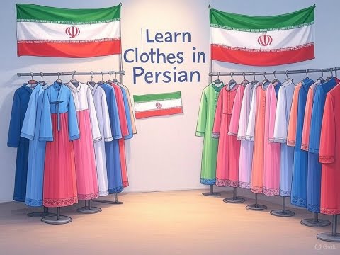 Clothing in Persian | 🧣👖 Persian Clothes Made Easy: Picture Dictionary for Beginners