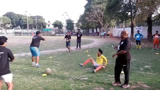 Glimps of Goal Keeping Training