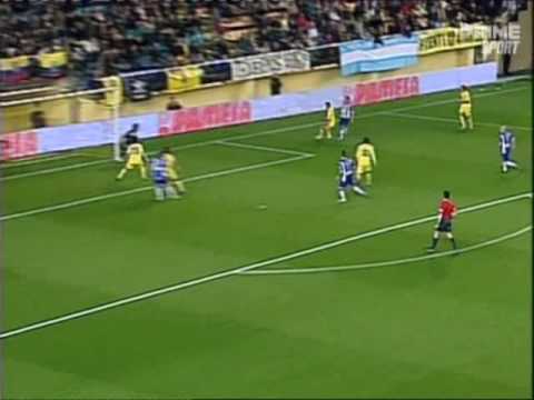 Liga 2009 : J26 : Villarreal - Espanyol Barcelone : 1-0