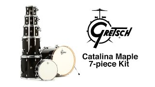 Video thumbnail for Gretsch Drums Catalina Maple 7-piece Drum Kit Review by Sweetwater by Sweetwater