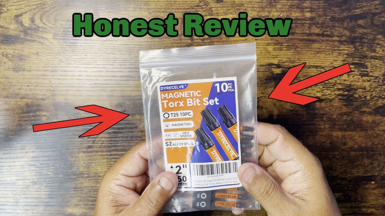 Honest Review of The Dyreceller 10 Pack T25 Torx Bit