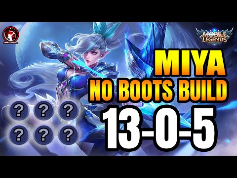 MIYA NO BOOTS BUILD 13-0-5  | Item Guide | MOBILE LEGENDS