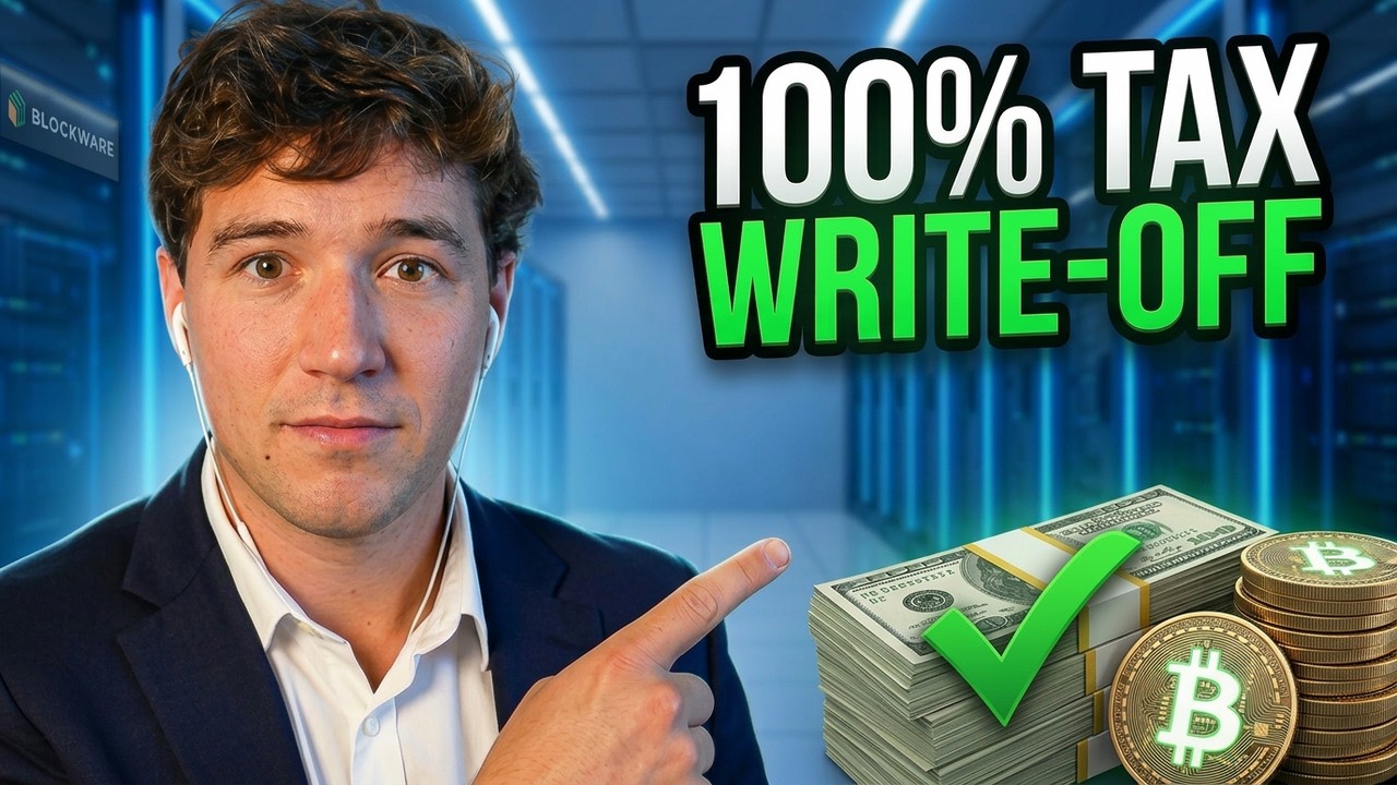Bitcoin Mining as a Tax Strategy (100% Bonus Depreciation)