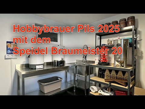 Hobbybrauer Pils 2025 mit dem Speidel Braumeister 20