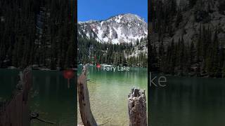 Amazing Mountain Lake only 40 minutes from BOZEMAN 🏔️ #montana #fairylake #bozeman #travel