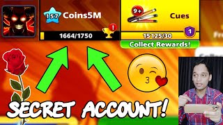 I FINALLY FOUND MY OLD SECRET ACCOUNT IN 8 BALL POOL..(yessss)