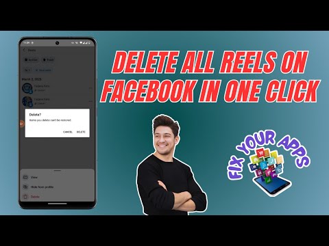 How to Delete All Reels on Facebook in One Click - Step-by-Step Guide {2025}