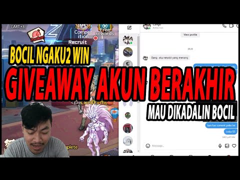 🔥🔥GIVEAWAY AKUN END GAME BERAKHIR! [SERVER 16 BP 110JUTA] - ONE PUNCH MAN: The Strongest