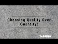 Tapping To Choose Quality Over Quantity W Gene Monterastelli