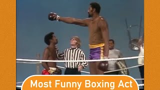 Most Funny Boxing Act  Super Tall vs short  Comedy