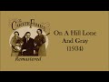 The Carter Family - On A Hill Lone And Gray (1934)