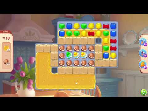 Homescapes 2097 Level - 18 moves - NO BooSTERS