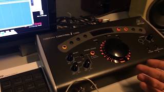 Video thumbnail for Behringer Xenyx Control1 USB in my studio (review) Please SUBRSCIBE to my channel by MrRootMusic