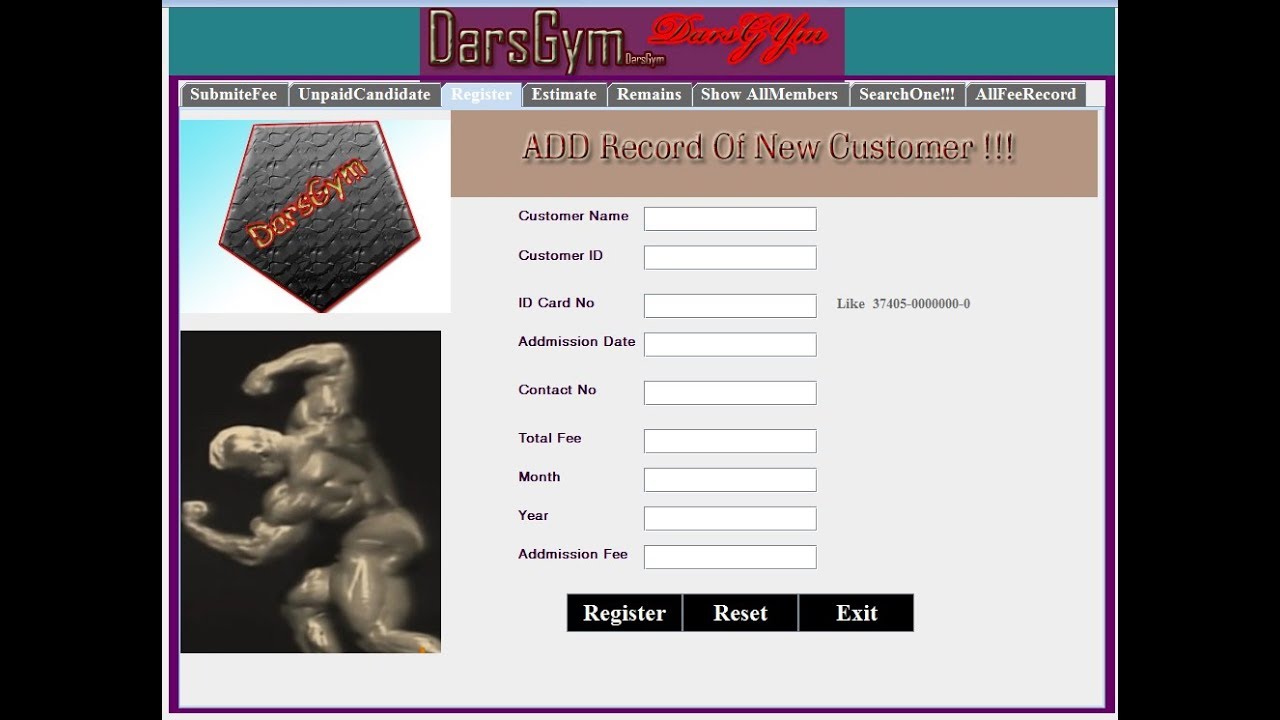 Complete Gym Management System in Java | Desktop Application