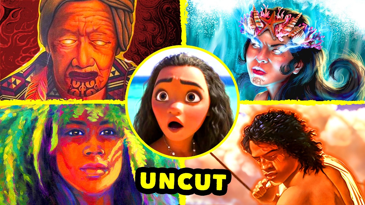 The VERY Messed Up Origins of Moana (UNCUT!)