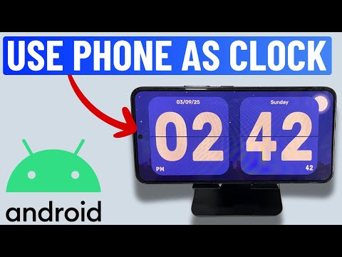 How to Use Android Phone or Tablet as Digital Clock