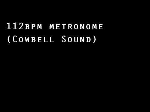 112BPM Metronome (cowbell sound)