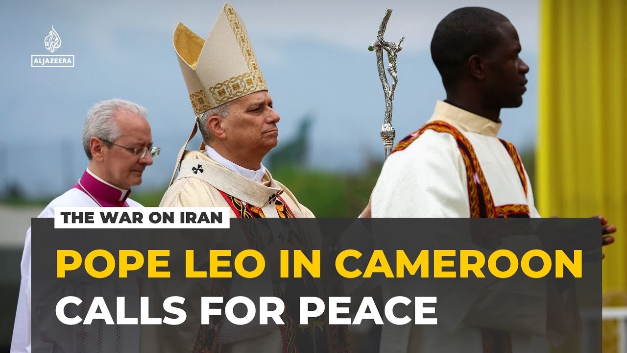 Pope Leo decries world ruled by ‘tyrants’ after Trump attacks in Cameroon