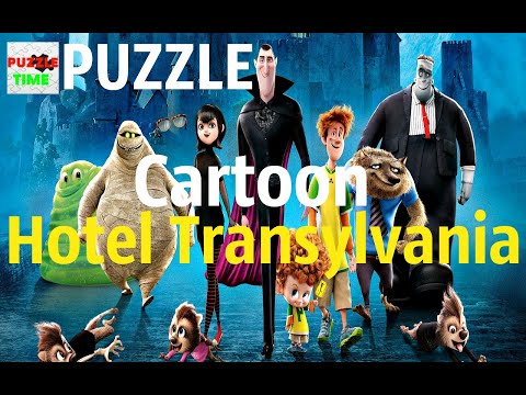 ✅ Puzzle Cartoon Hotel Transylvania 🔥