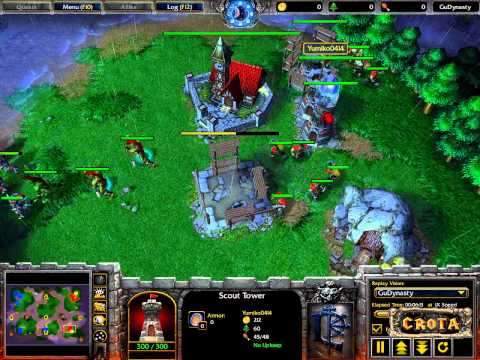 Zhou XiXi (NE) vs Yumiko (HU) - G2 - WarCraft 3 - WC534