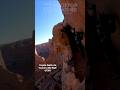 A nearly 700 foot descent to Coyote Gulch from the top of "Crack in the Wall"  #coyotegulch #utah