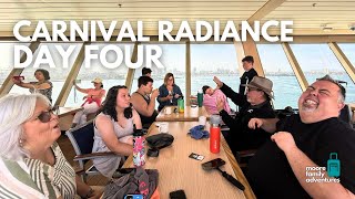Moore Family Adventures | Day Four on Carnival Radiance | Day at Sea | Celebrating 50th Anniversary