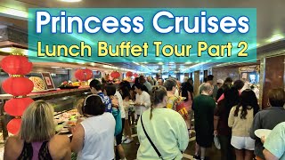 Princess Cruises Lunch Buffet: Days 5-11 Food Tour & Sushi Seafood Special