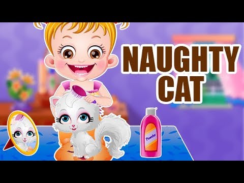 Baby Hazel Naughty Cat Video