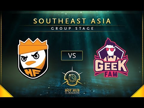 Happy Feet vs Geek Fam - TI7: SEA Regional Qualifiers Group Stage - @BreakyCPK @BTSGoDz