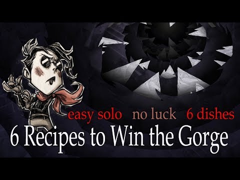 Don't Starve Together: 6 Recipes to Win the Gorge 🔥