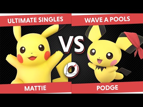 Overdrive 11 - Isle of Man SSBU - Wave A Pools - Mattie (Pikachu) vs Podge (Pichu)