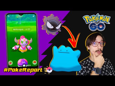 HOOPA é um Monstro no Pokémon GO! Ditto shiny LIBERADO para TODOS! #PokeReport