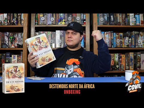 O que Tem na Caixa? Unboxing Destemidos Norte da África