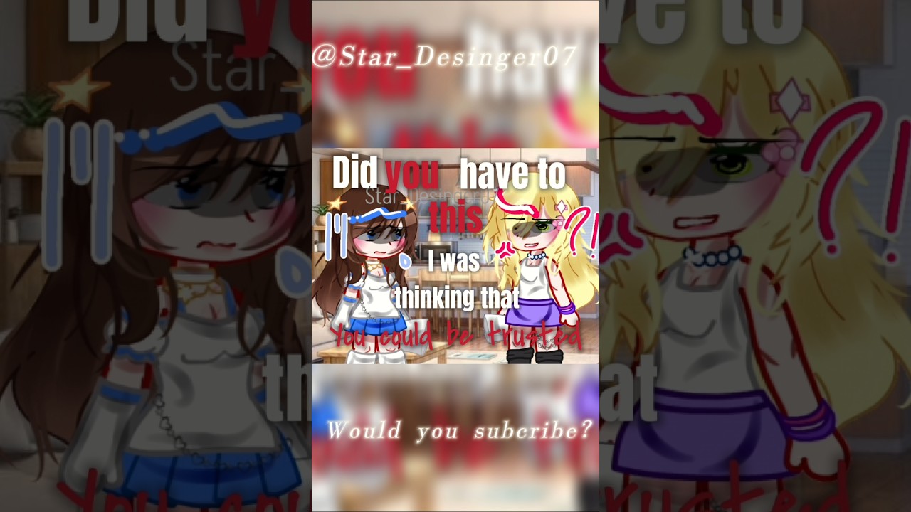 Traitor?!...#trend #gachalife #gacha #animecreator #gachaclub