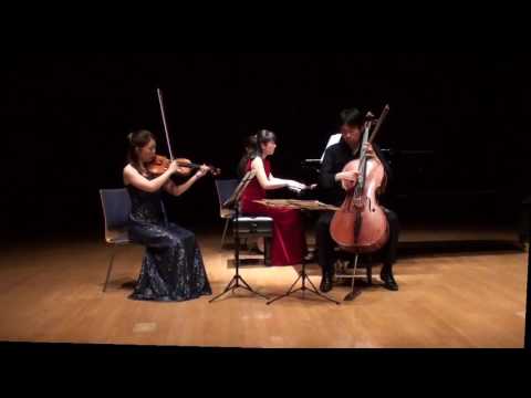 Claude A. Debussy: Piano Trio in G (1880, discovered in 1982)
