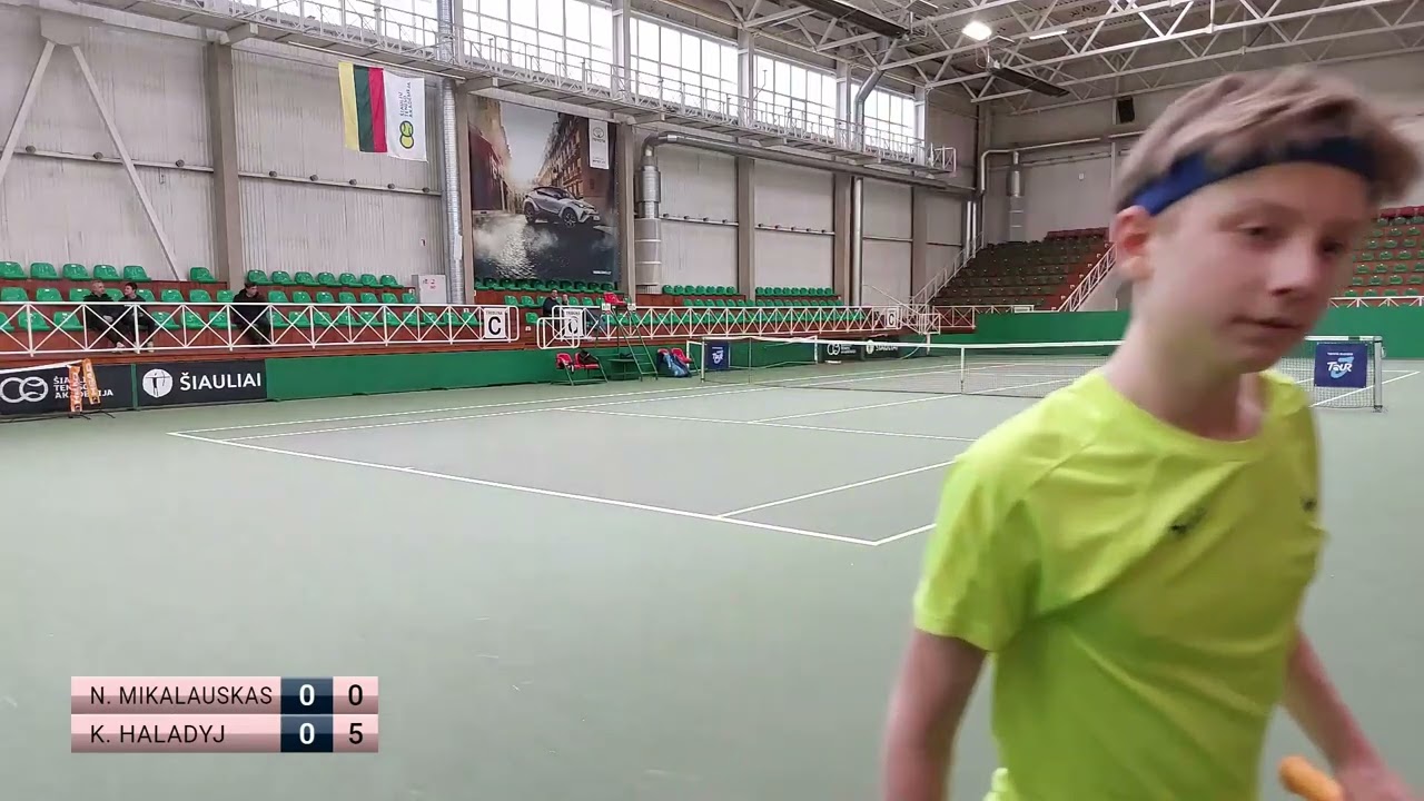 Šiauliai Tennis Academy Cup 14U – 05.04.25 | COURT 1