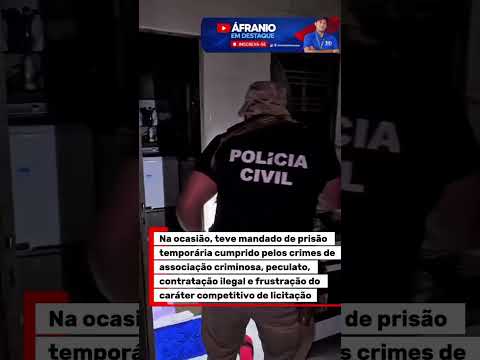 🚨 VEREADOR É PRESO NOVAMENTE NA OPERAÇÃO KIT DISPENSA EM SOBRADINHO (BA)