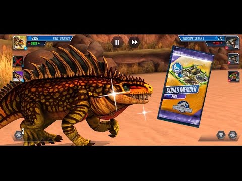 SQUAD MEMBER PACK - JURASSIC WORLD THE GAME