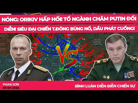 NÓNG: Orikiv hấp hối! Tổ ngành Chăm Putin đối diễn! Siêu đại chiến T.Đông bùng nổ, dầu phát cuồng!