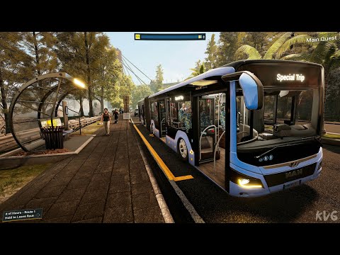 Bus Simulator 21 - MAN Lion's City 18 - Test Drive Gameplay (PC UHD) [4K60FPS]