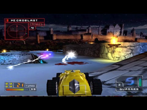Twisted Metal 4 - Moon Buggy Playthrough - 1080p