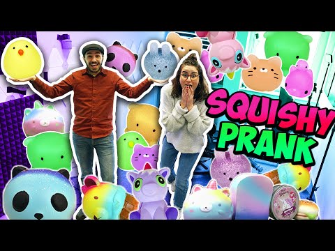 DANIA& CLAUDIO FLUTEN KAANS STUDIO MIT SQUISHYS! Fieser Prank an Kaan.. Aber Dania rastet aus?!