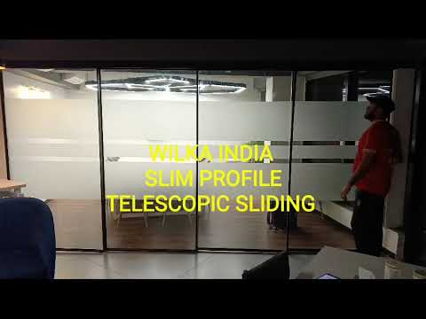 WILKA Slim Aluminium Profile System Sliding  / Door / Telescopice Sliding / Fix Partition