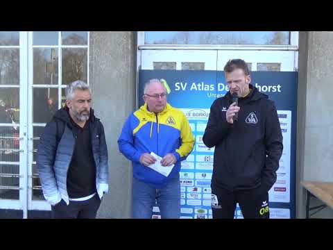 Pressekonferenz  SV Atlas Delmenhorst vs.  Arminia Hannover Saison 2018/19