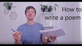 How to write a poem in 10 minutes - fun interactive poetry tutorial for kids (Simon Mole poet)