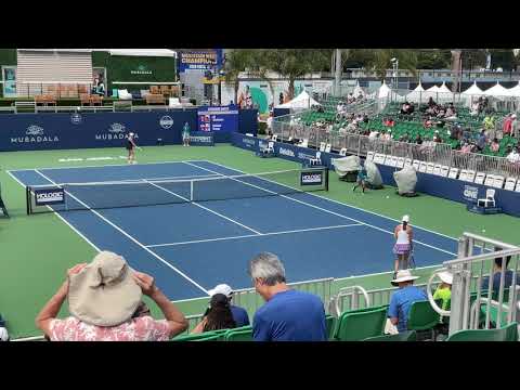 Jil Teichmann vs. Emiliana Arango - Mubadala Silicon Valley Classic (WTA 500)