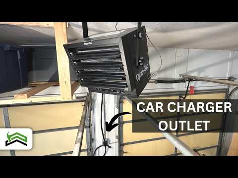 Electric Garage Heater Installation And Test