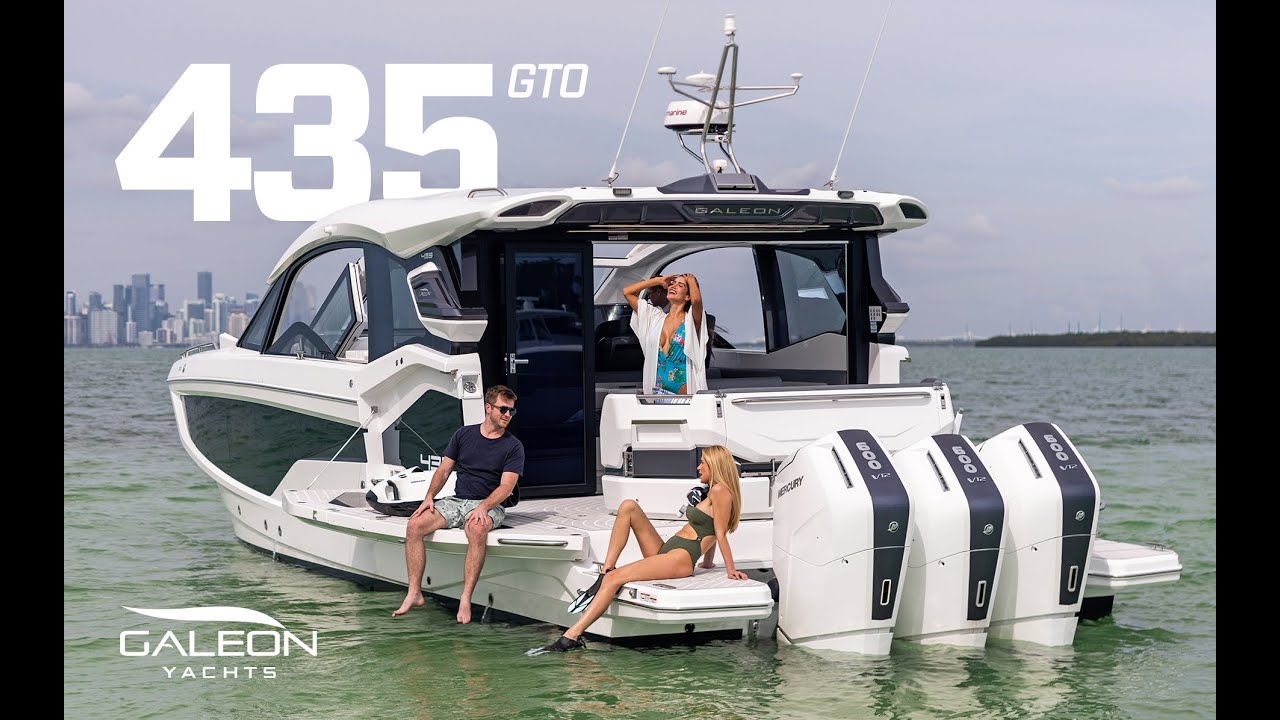 Galeon 435 GTO walkthrough by David Inglis