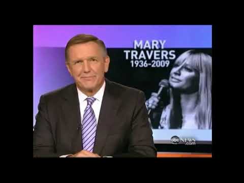 Mary Travers:  News Report of Her Death - September 16, 2009