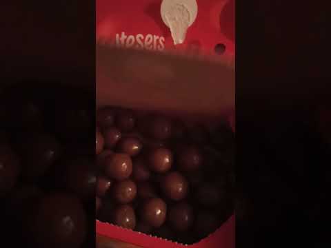 Opening A Box of Maltesers #chocolate #yummy #asmr #shorts #viralvideo #satisfying #trending